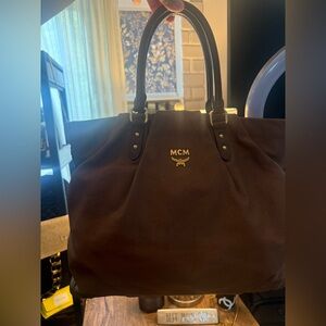MCM Dark Brown Purse